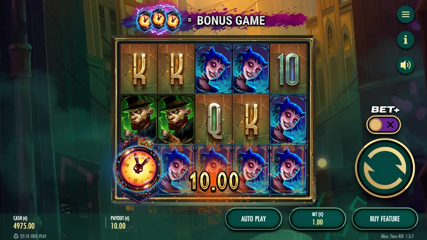 Alice Time Rift wild completes respin line