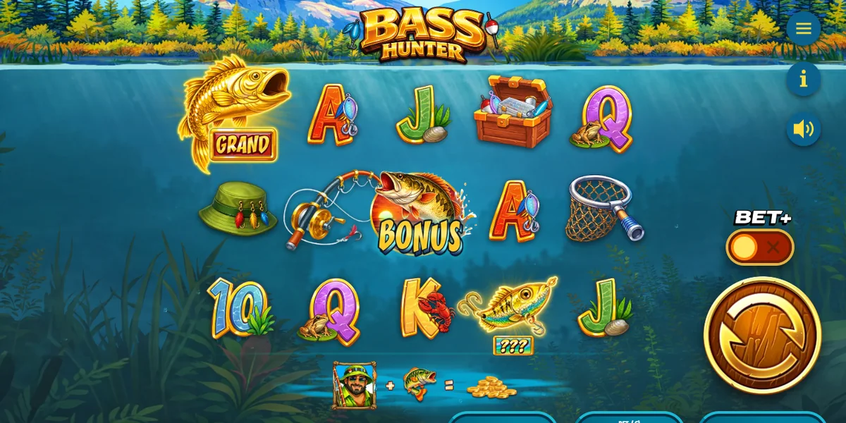 Bass Hunter slot by Thunderkick