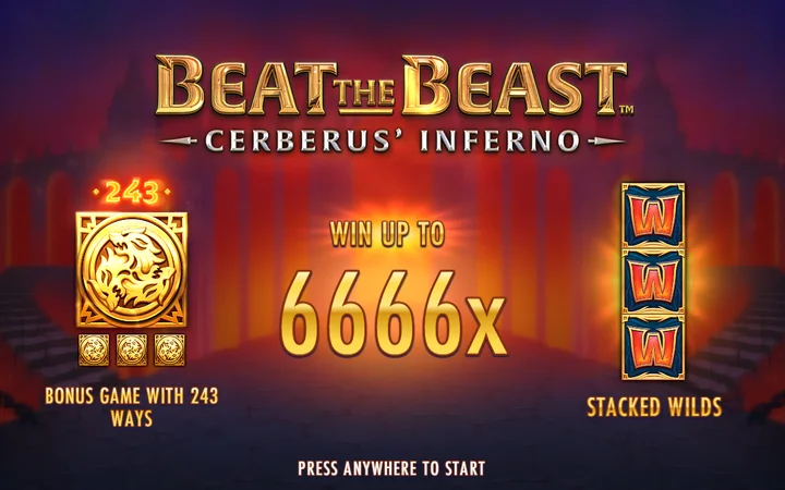 Cerberus' Inferno slot by Thunderkick