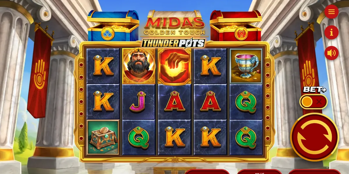 Midas Thunder Pots slot by Thunderkick