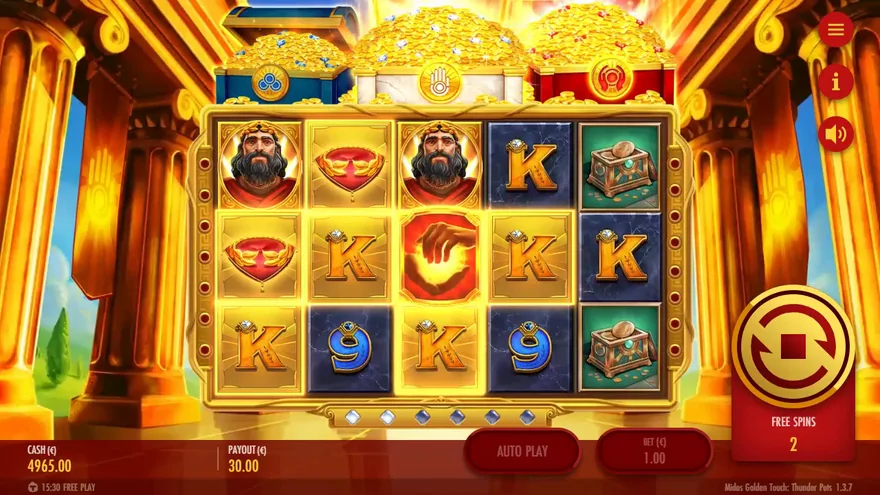Midas Thunder Pots sticky respins locked