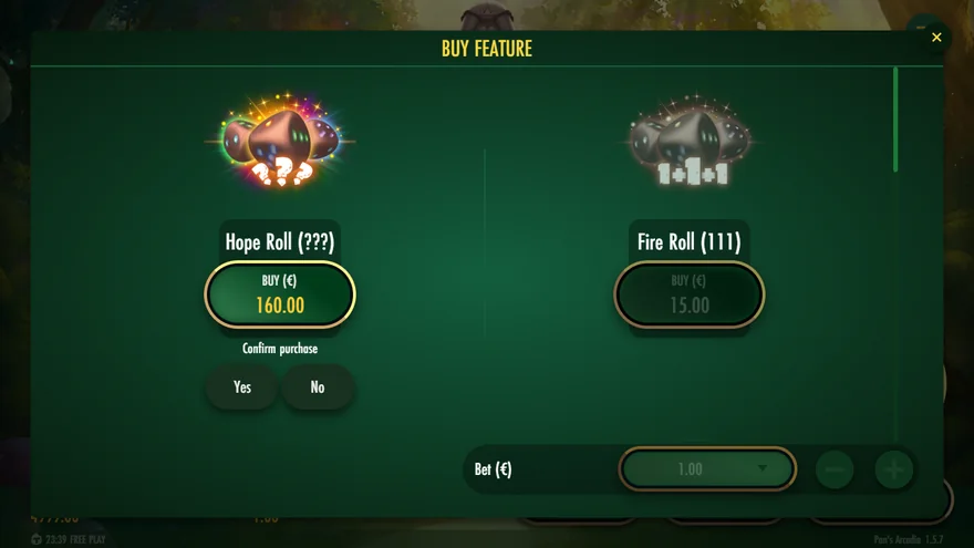 Pan's Arcadia buy feature Hope Roll