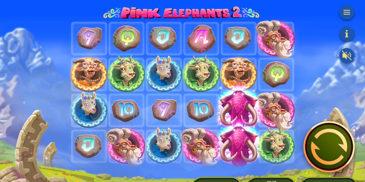 Pink Elephants 2 slot by Thunderkick