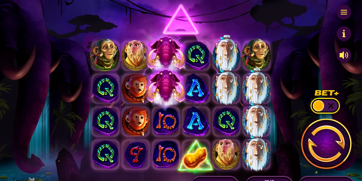 Pink Elephants Trinity slot by Thunderkick