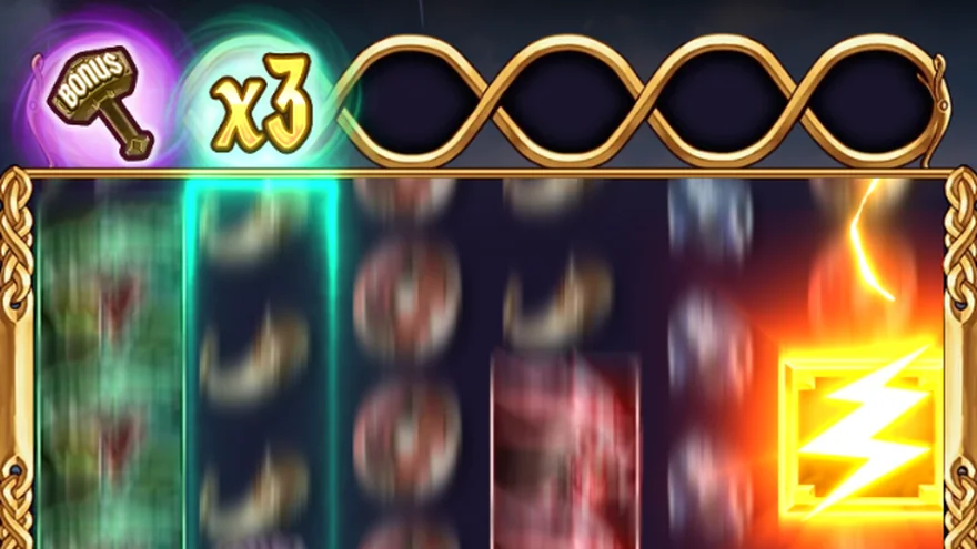 Second Thunder Feature Row x3 multiplier