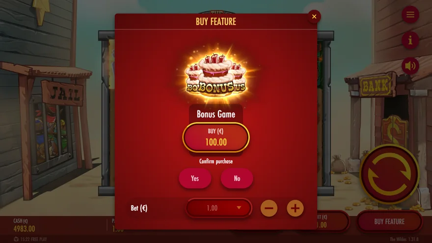 The Wildos Bonus Game buy price