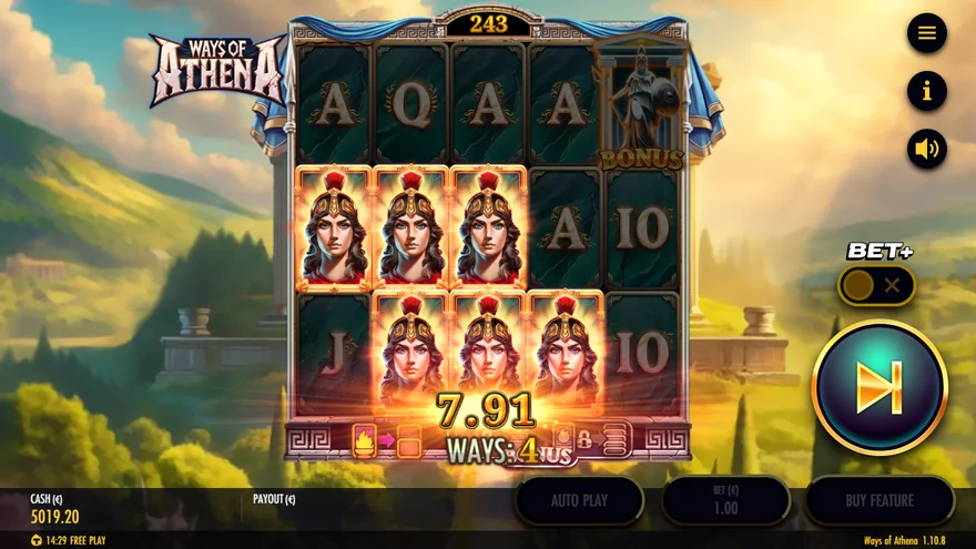 Ways of Athena four ways Athena win